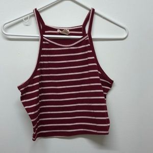 Stripped crop top